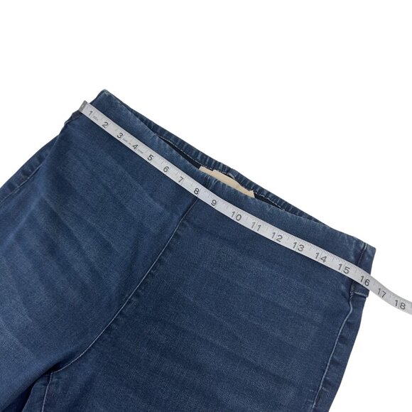 So Surroundings Womens Dark Wash Pull-On Skinny Jeans SZ M Cotton Blend Stretch - Picture 6 of 12